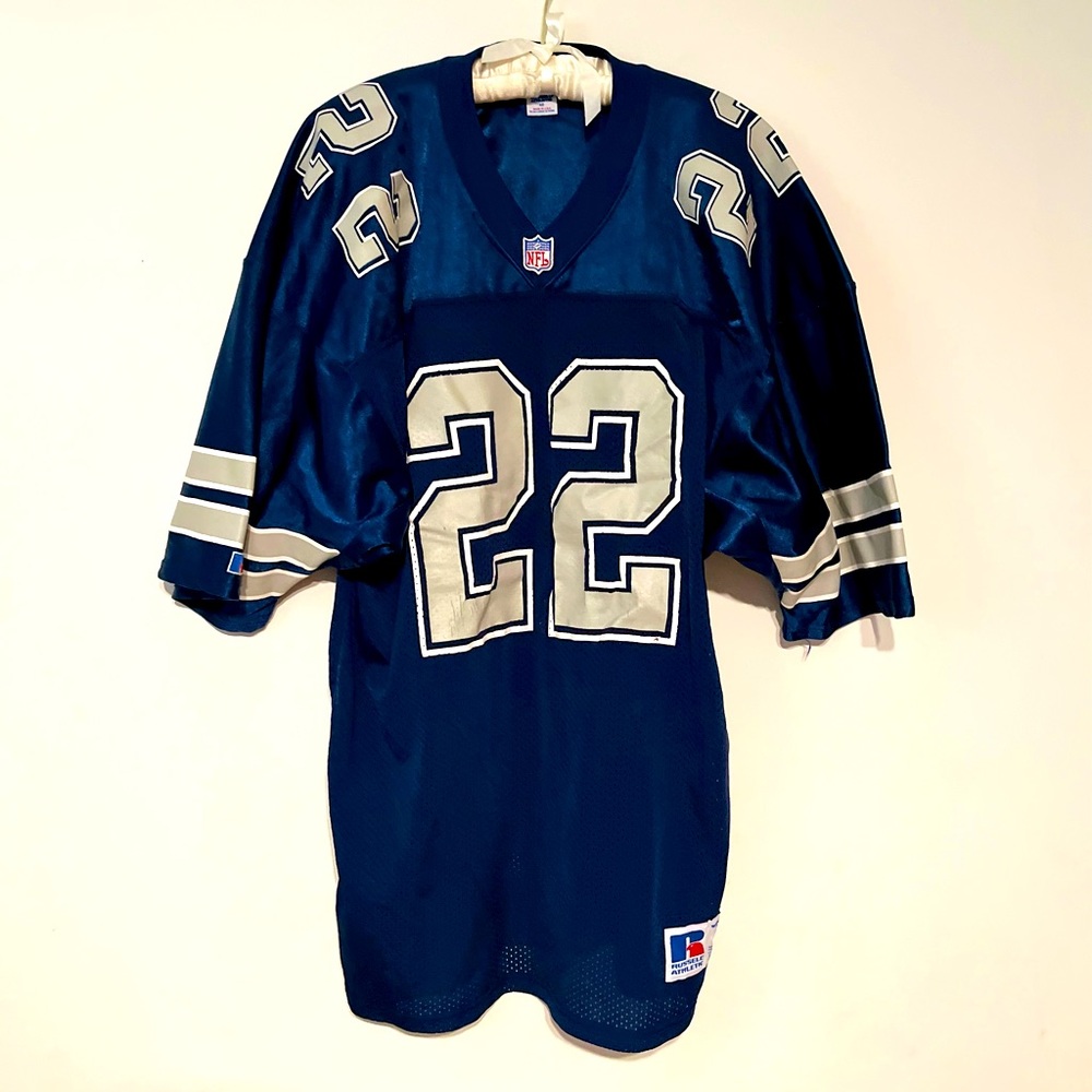 VINTAGE DALLAS COWBOYS RUSSELL ATHLETIC #22 EMMITT SMITH JERSEY 🏈